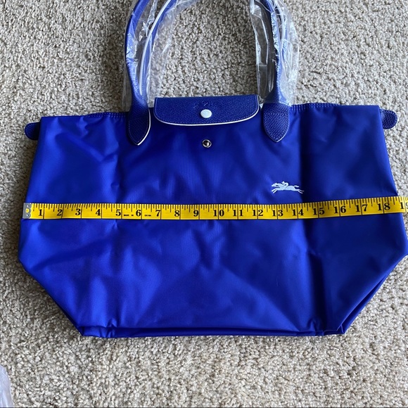Longchamp Le Pliage Club Tote Cobalt NWT - Picture 8 of 10